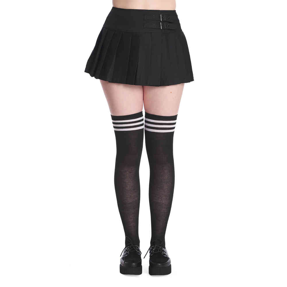 Banned - Darkdoll Korte rok - Zwart